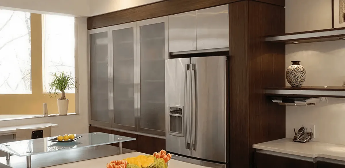Cabinet door replacement and modern kitchen cabinet upgrade in Fresno, CA